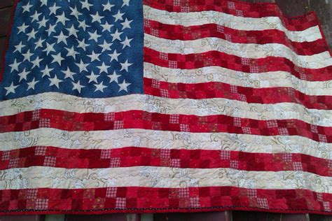 Free American Flag Quilt Pattern The Instructions In This Post Are For The Flag Quilt Block Only ...