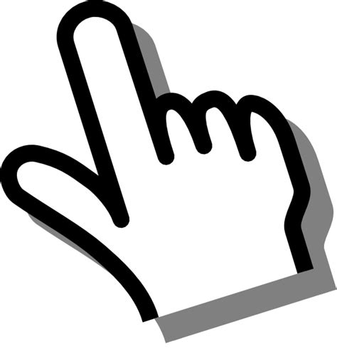 Cursor Hand Clipart Transparent HQ PNG Download | FreePNGImg