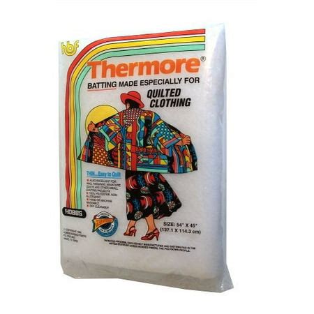 Hobbs TM54 Ultra Thin Batting Thermore, 54" x 45" - Walmart.com