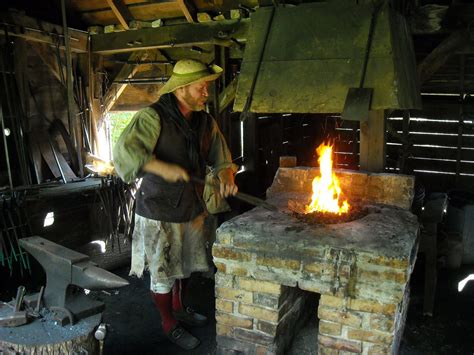 Pioneer Village, Salem 1630: “Village Blacksmith" image wins first place!