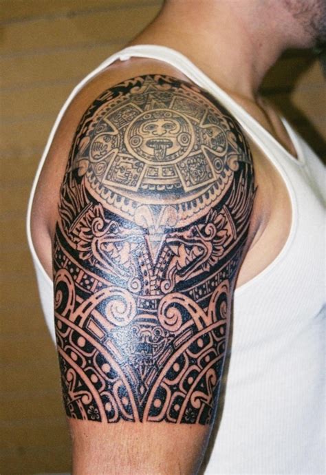 Aztec Tattoos Designs, Ideas and Meaning | Tattoos For You