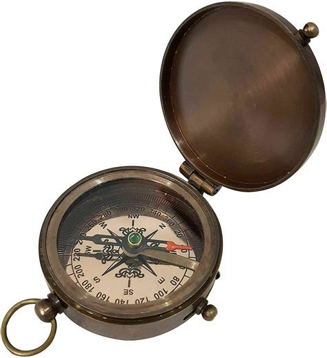 Vintage Nautical Brass Compass Maritime Compass Marine - Etsy UK