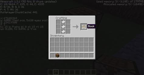 [1.3.1] Original Book Crafting Recipe (and Seizuretastic Villagers ...