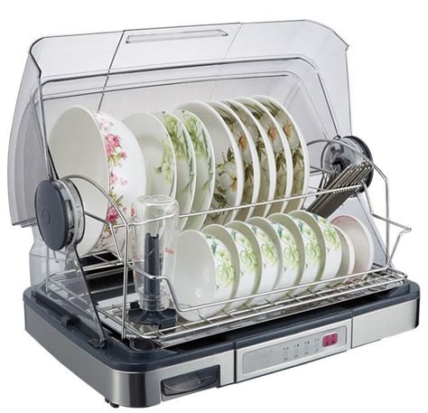 portable small dishwasher | Electric Compact Countertop Dish Dryer Portable Tabletop ...