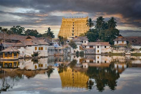 Sri Padmanabhaswamy Temple in Trivandrum Kerala India Stock Image ...