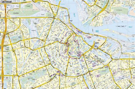 Amsterdam city map - City of Amsterdam map (Netherlands)