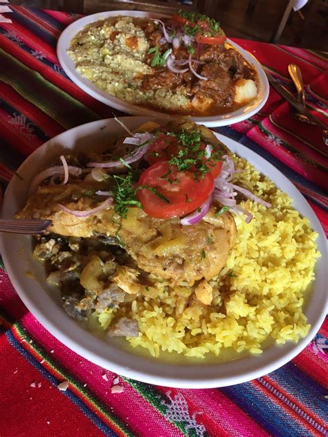 [I ate] Picante de Pollo and Picante de Llama at Viracocha Restaurant in Jujuy Argentina. #food ...