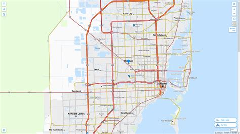 Hialeah Florida Map and Hialeah Florida Satellite Image