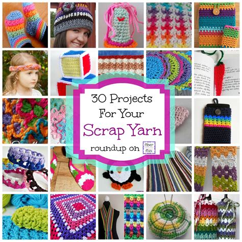 Fiber Flux: 30 Free Crochet Projects for Your Scrap Yarn!