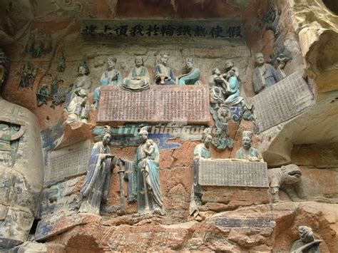 Dazu Rock Carvings - UNESCO World Heritage - Dazu Rock Carvings Photos