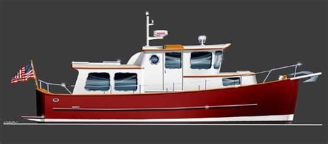 Trailer Trawler 28 - Power Cruiser/Trawler Yacht | Chesapeake Marine Design | Yacht design, Boat ...