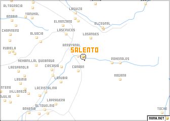 Salento (Colombia) map - nona.net