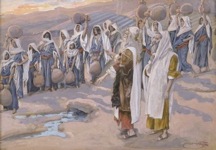 Paintings of Moses and the Exodus featuring watercolors of James J. Tissot