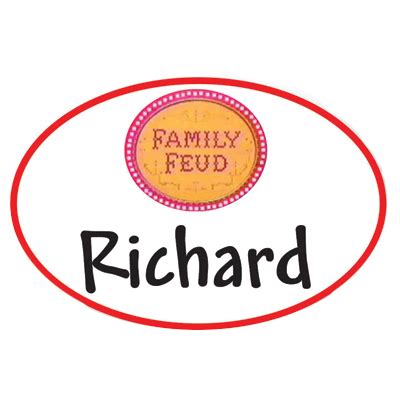 Family Feud Name Tag Template Printable - bmp-log