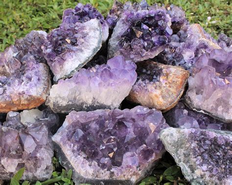 Large Amethyst Crystal Clusters - Choose How Many Lbs Wholesale Bulk Lots (Large Amethyst ...