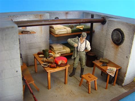 MY mini WORLD: 42. DIORAMA - GERMAN WWII BUNKER 1/35 (BUNKER KIT: VERLINDEN (CODE 2606) , FIGURE ...