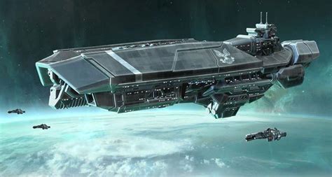 UNSC ship #spaceship – https://www.pinterest.com/pin/206321226663225980 ...
