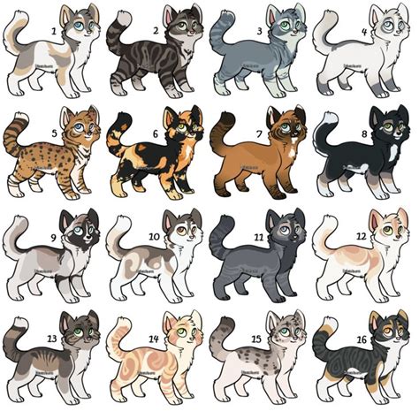 Cat adoptables | CLOSED by DaisiesAdopts on DeviantArt in 2024 ...