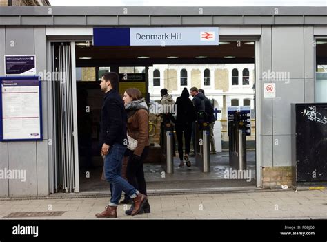 Denmark Hill railway station, Camberwell, South London Stock Photo - Alamy