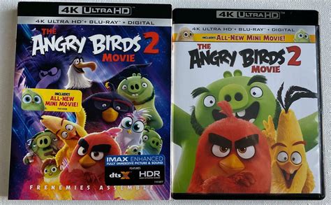 THE ANGRY BIRDS MOVIE 2 4K ULTRA HD BLU RAY 2 DISC SET + RARE OOP ...