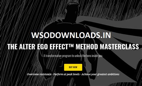 Todd Herman – The Alter Ego Effect Method Masterclass