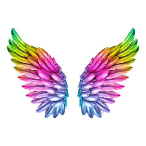 Discover the coolest #RAINBOW #COLORFUL #COLORS #WINGS #ANGEL #FAIRY # ...