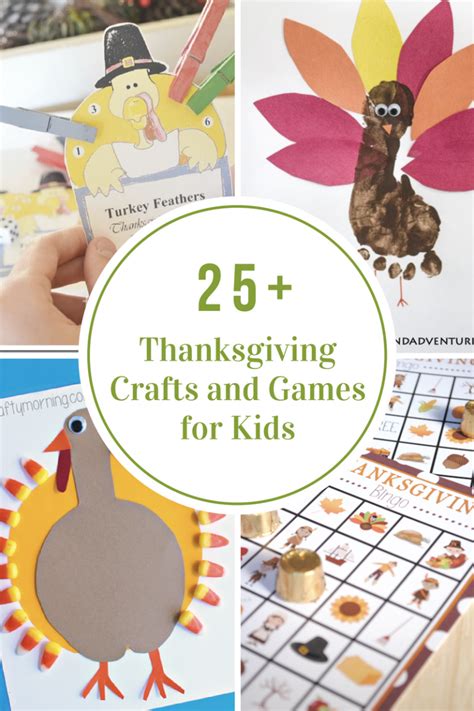 Thanksgiving Crafts and Games for Kids - The Idea Room