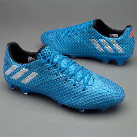 adidas Messi 16.1 FG/AG - Junior Boots - Firm Ground - Shock Blue/Matte ...