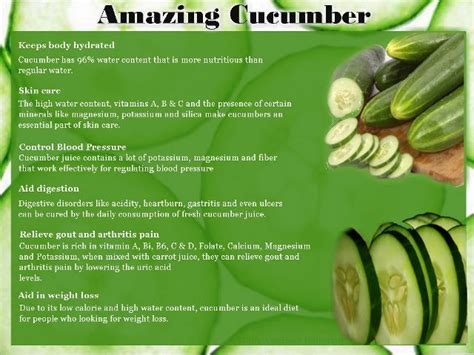 Amazing Cucumber - Blog - Texila American University