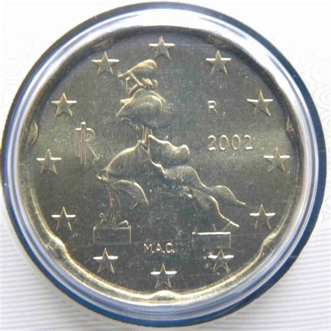 Italy 20 Cent Coin 2002 - euro-coins.tv - The Online Eurocoins Catalogue