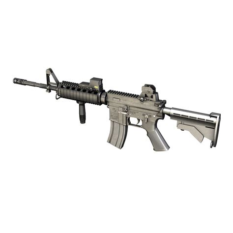 m4a1 sopmod eotech552 5 3d c4d