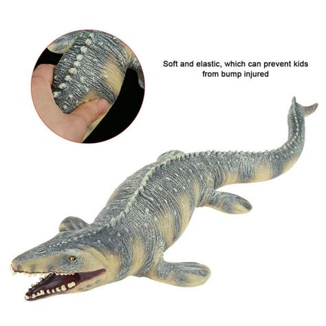 WALFRONT 45CM Realistic Mosasaurus Dinosaur Animal Model Figure Kids ...