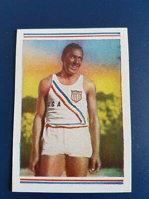 RARE : Olympics 1936 winner Ralph Metcalfe with Jesse Owens Jostella # 7 | eBay