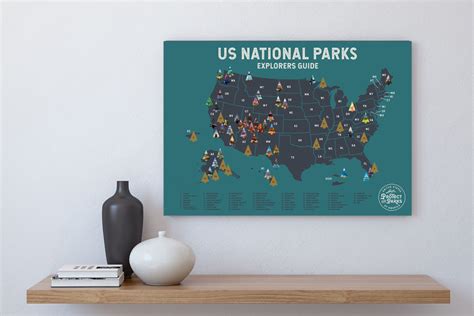 National Park Scratch Off Map – Epic Adventure Maps