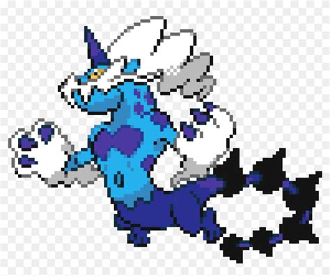 Shiny Thundurus Sprite, HD Png Download - 1060x820(#6862979) - PngFind