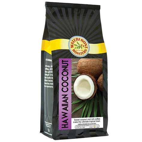 Hawaiian Coconut Flavored Coffee - Waterfront Roasters