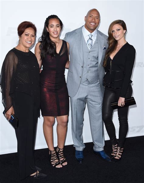 Cute Pictures of Dwayne Johnson and His Blended Family | POPSUGAR ...