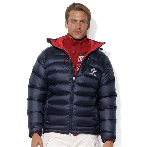 Lyst - Ralph Lauren Rlx Glacier Down Jacket in Blue for Men