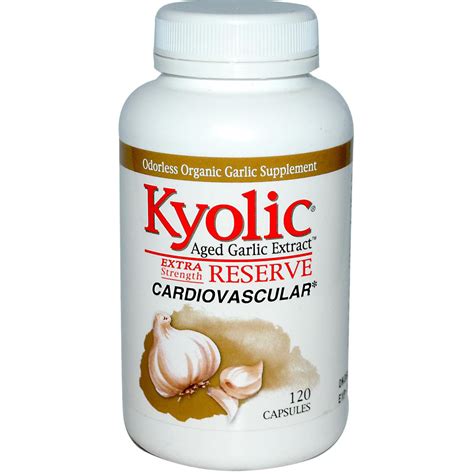 Kyolic Aged Garlic Extract Extra Strength Reserve 120Caps - Supplement Australia – Mega Vitamins