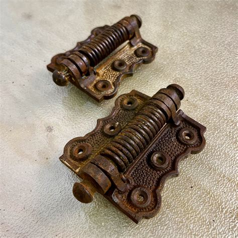 Iron Screen Door Hinges - Historic House Salvage