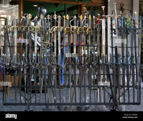 Toledo Steel Swords Spain Stock Photo: 3489005 - Alamy