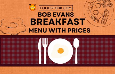 Bob Evans Breakfast Menu (Full Guide}