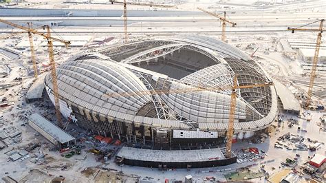 Zaha Hadid's Al Wakrah 2022 FIFA World Cup Stadium in Qatar nears completion | News | Archinect