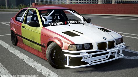 【Assetto Corsa】BMW E36 コンパクト | MC NMD Compact | アセットコルサ car mod