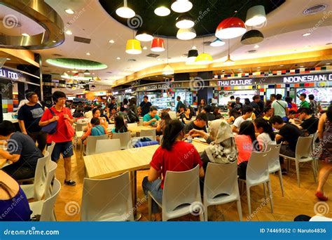 A Food Court In A Mall In Antipolo City, Philippines Editorial Image ...