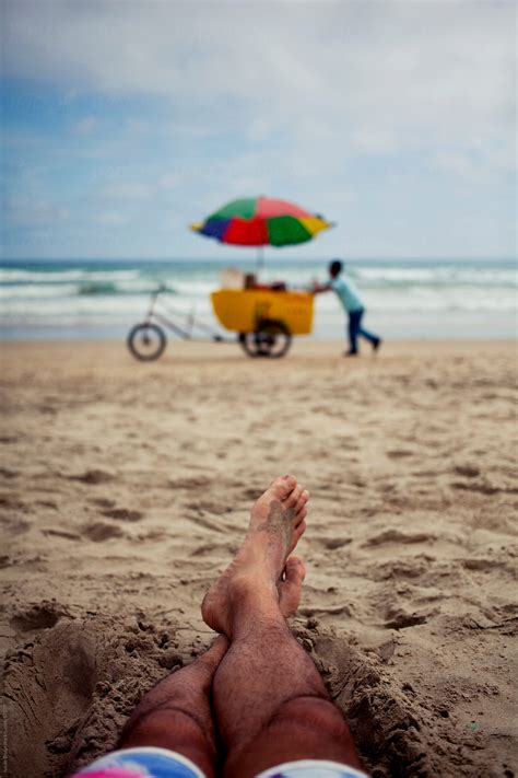 «Chilling On The Beach While The Icecream Man Passes By With A ...