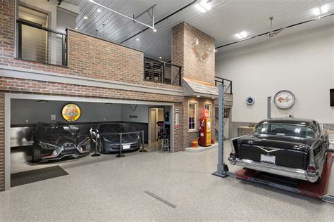 Unique Retro-Inspired Garage with Contemporary Loft | Gonyea ...