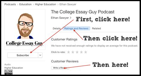 College Essay Guy Podcast