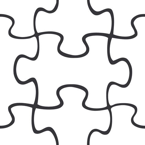 Printable Blank Puzzle - ClipArt Best