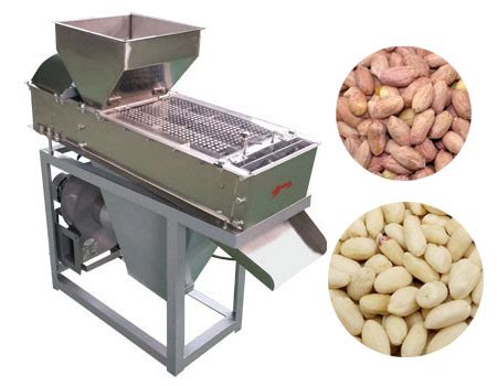 Peanut Peeling Machine, Roasted Groundnut Kernels Skin Remover